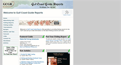 Desktop Screenshot of gulfcoastguidereports.com